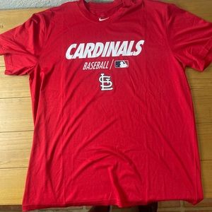 Authentic St. Louis Cardinals dri-fit short sleeve T-shirt